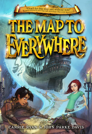 THE MAP TO EVERYWHERE paperback cover